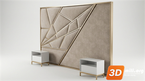 Headboard Skp Files